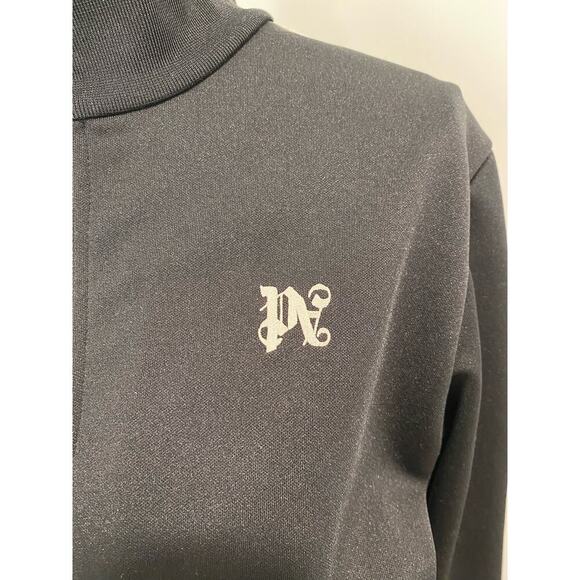 Palm Angels Monogram Track Jacket in Black Off White Men's/Unisex - Picture 9 of 12